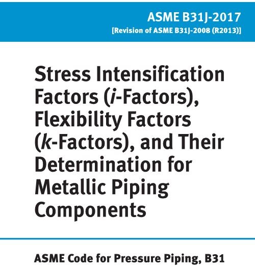 Introduction to ASME B31J Standard